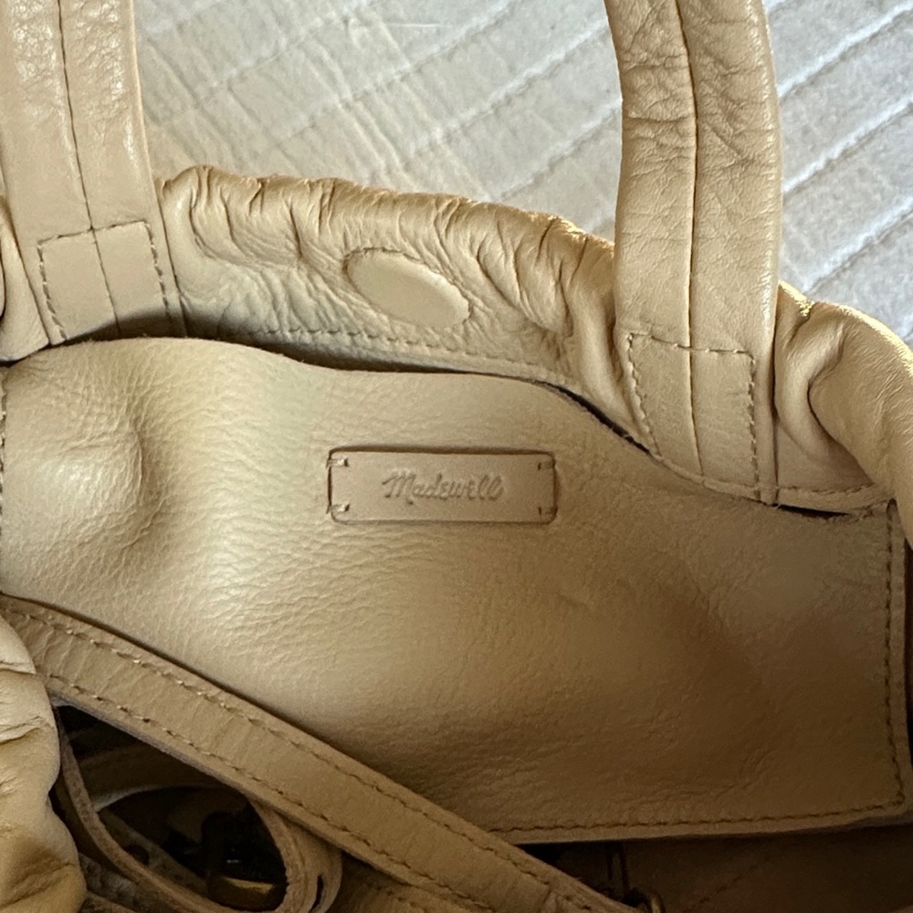Madewell Tan Leather Handbag - Picture 4 of 4